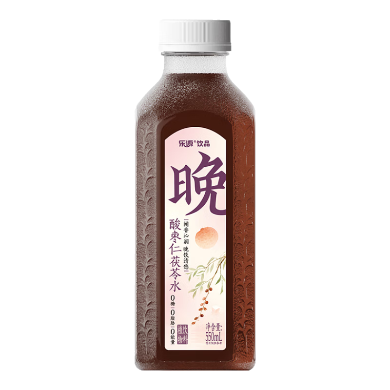乐源 酸枣仁茯苓水 550mL*6瓶