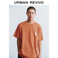 URBAN REVIVO UR2026 夏季棉质宽松基础T恤