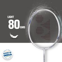 YONEX 羽毛球拍 Astrox Attack 9 珍珠白 G4 4U(80GMS-30 磅)(印度制造)