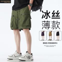 真维斯户外运动 新款工装短裤休闲运动直筒五分裤