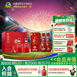 古井贡酒 年份原浆古16礼盒 52%vol 浓香型 500ml*2瓶+黄鹤楼 42%vol 生态12双瓶