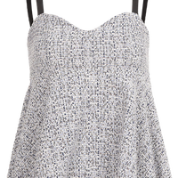 ZARA 格纹针织吊带背心