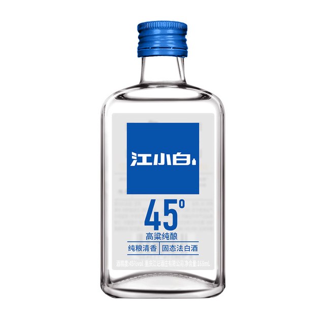 江小白 Jiangxiaobai 江小白 白酒 45%Vol.+52%Vol. 清香型 168ml 单瓶装