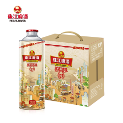 珠江啤酒 小麦啤酒 980mL*6罐