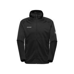 MAMMUT Crag Ml 男式连帽夹克中层, 黑色