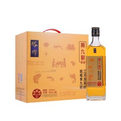 塔牌 黄九鲜黄酒 500ml*8瓶 金标