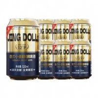 JING DOLL 12P德式小麦全麦精酿啤酒320ml*6罐