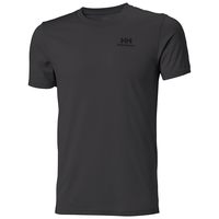 Helly Hansen 男士图案T恤 棉质混纺 挪威风格设计 经典休闲上衣 983 乌木 M