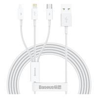 倍思 三合一数据线 3.5A快充 USB/Type-C/Lightning 手机配件