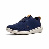 Clarks 男士低帮运动鞋,蓝色海军蓝,39.5 EU