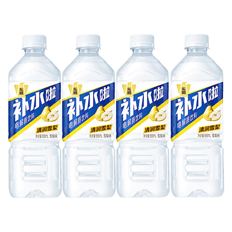 东鹏 东鹏特饮电解质饮料 西柚柠檬味 555ml*4瓶