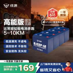 绿源 48V12Ah 铅酸电池 电动车电瓶
