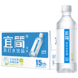 宜简 苏打水 360ml*15瓶