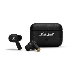 Marshall 马歇尔 Motif II 真无线主动降噪耳机 蓝牙触控 防水 长续航30小时 黑色