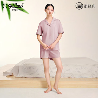 金利来 女短袖短裤睡衣套装
