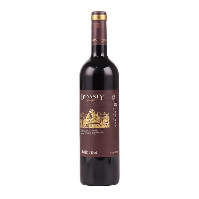 Dynasty 新品 |王朝精选干红葡萄酒750ml*6瓶官方旗舰店红酒箱装国产正品