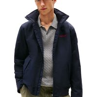 Tommy Hilfiger 汤米·希尔费格 男式轻质防水帆船赛夹克,Hilfiger 海军蓝 L 码