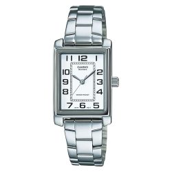 CASIO 男士金属色手表