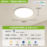 三雄极光 LED吸顶灯 现代简约 卧室
