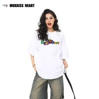 MUXXISS HEART 麦克斯桃心 230g纯棉 男士T恤