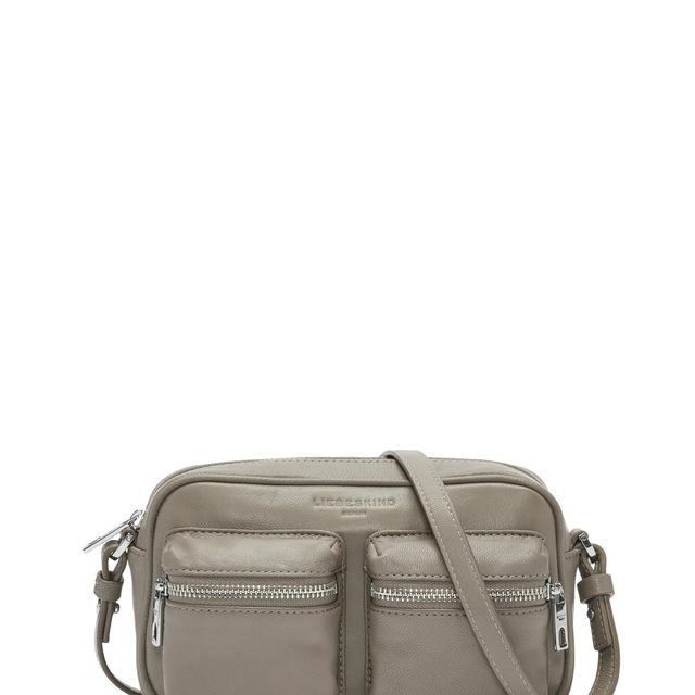 LIEBESKIND Berlin Liebeskind 女式 S Jil 山羊皮斜挎包, 中性灰