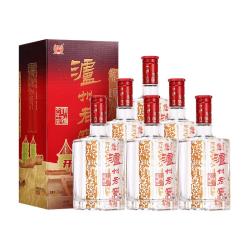 泸州老窖 六年窖头曲 52%vol 浓香型白酒 500ml*6瓶