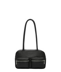 LIEBESKIND Berlin Liebeskind 女式 S Jil 山羊皮挎包, 黑色
