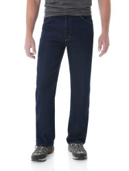 WRANGLER 男士耐磨经典修身牛仔裤 Prewashed 34W x 29L