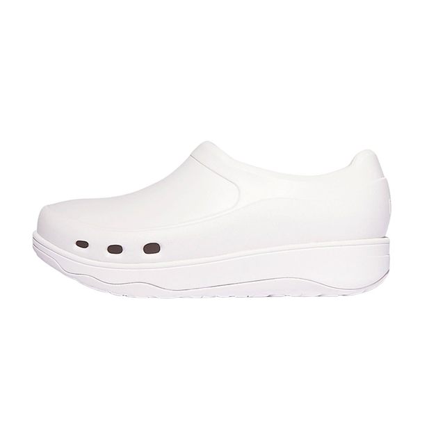 fitflop 女式工作高性能专业洞洞鞋鞋, 都市白
