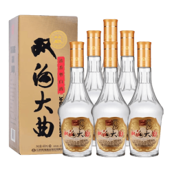 双沟 大曲 46%vol 浓香型白酒 480ml*6瓶
