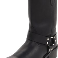 Durango 男式 Db594 摩托车靴 中筒 Db594 休闲 非防水 Oiled Black 尺码8.5