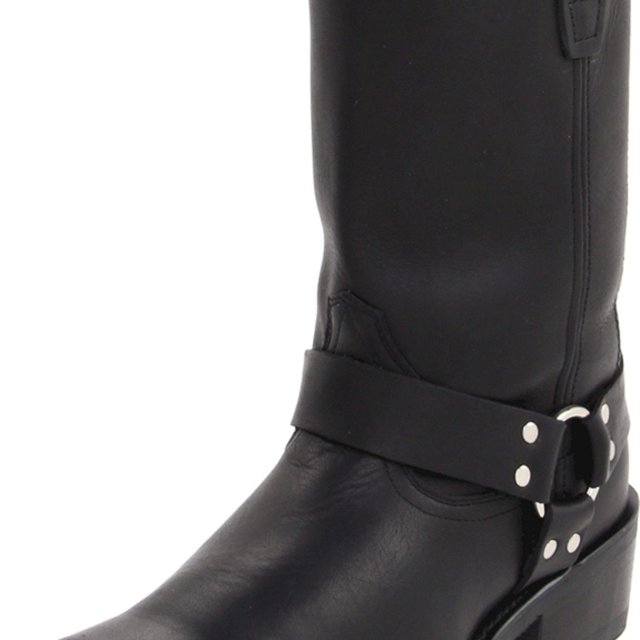 Durango 男式 Db594 摩托车靴 中筒 Db594 休闲 非防水 Oiled Black 尺码8.5