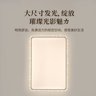 雷士 NVC 悦岚吸顶灯 160W 全光谱 LED 客厅灯