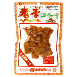 老李 食品 五香豆干70g*8袋 真空包装 卤味五香休闲零食充饥开袋即食
