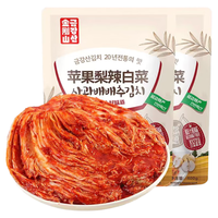 金刚山 延吉苹果梨辣白菜下饭菜咸菜韩式泡菜400g*2袋 源头直发