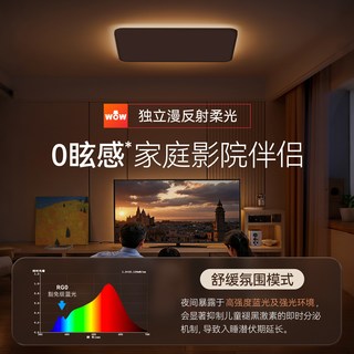 WOW/魔兽世界 双光源全光谱护眼吸顶灯