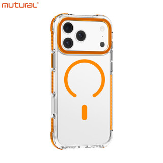 mutural 适用苹果17手机壳 iPhone17Promax超薄磁吸MagSafe充电保护套镜头17Air全包抗震防摔手机壳