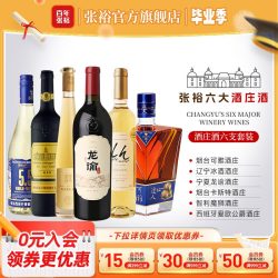 张裕 龙谕 赤霞珠 干红葡萄酒 2019年 750ml*6瓶