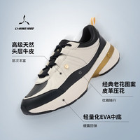 LI-NING 1990 周游俱乐部系列复古休闲鞋 米白色 42