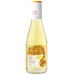 张裕 长尾猫莫斯卡托半甜白葡萄酒 188ml