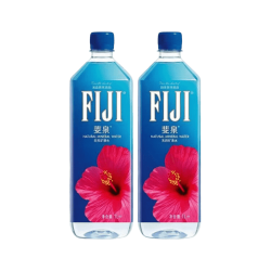 FIJI 斐泉天然矿泉水1000ml*2 原装进口解渴会议饮料