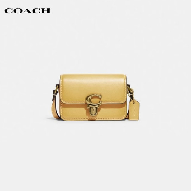 今日必买：COACH 牛皮革 女士单肩包