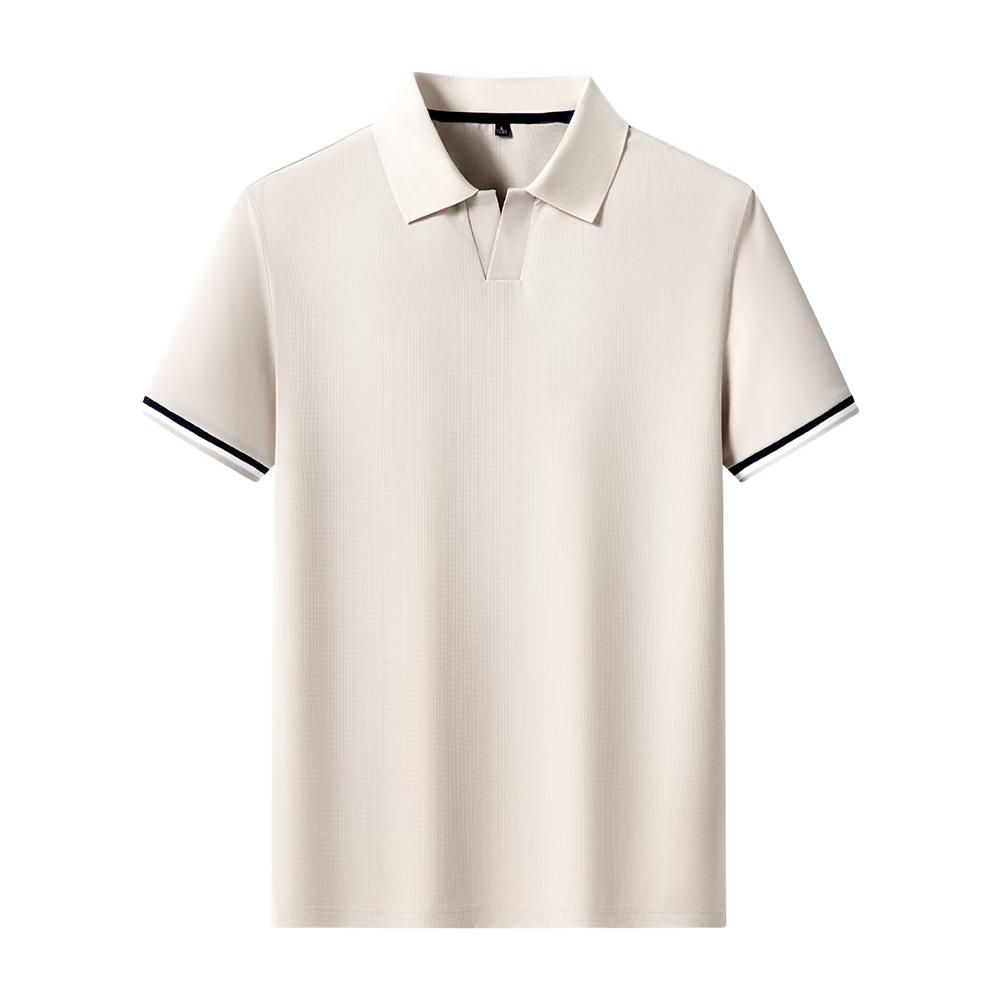 VANCL/凡客诚品 7A抗菌凉感海鸥领POLO衫 浅卡 L