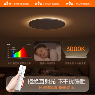 WOW/魔兽世界 双光源护眼吸顶灯