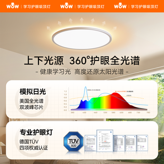 WOW/魔兽世界 双光源护眼吸顶灯
