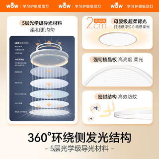 WOW/魔兽世界 双光源护眼吸顶灯