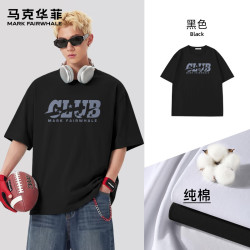 马克华菲 纯棉短袖T恤 男