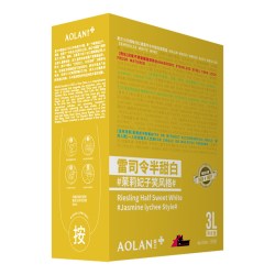 奥兰 小红帽 雷司令 半甜白葡萄酒 N/V 3L