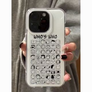 C 【裸机手感】IMD史努比 iPhone 17 Pro Max手机壳 液态硅胶 A款