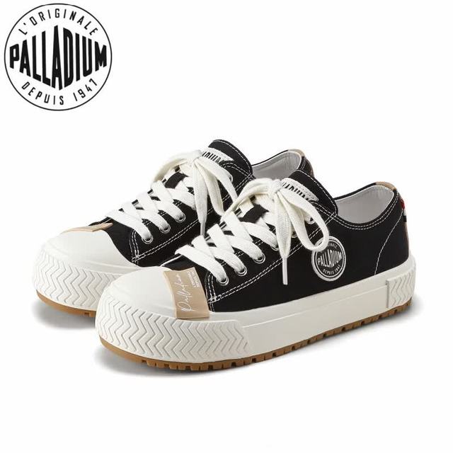 PALLADIUM 经典黑白帆布鞋板鞋 商超同款 多色可选